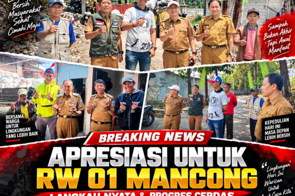 Apresiasi untuk RW 01 Mancong: Langkah Nyata dan Progres Cerdas Mengubah Sampah Menjadi Berkah